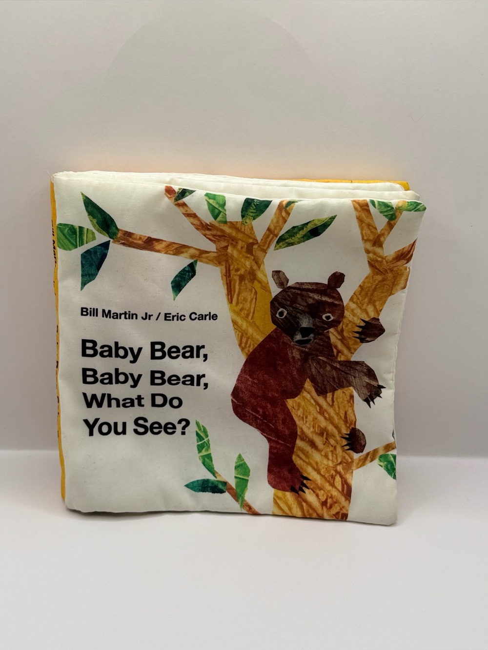 Vintage Eric Carle Bill Martin Jr Baby Bear Soft Baby Book